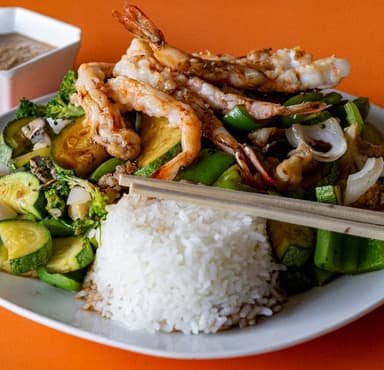 Teppanyaki Camarón