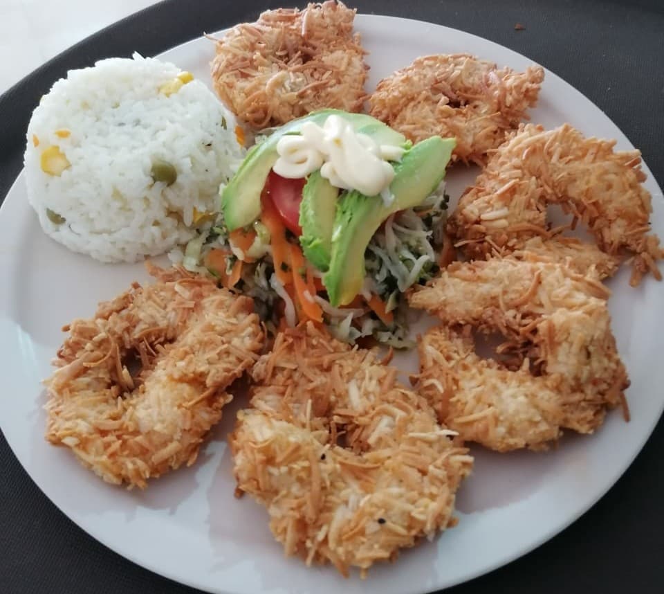 Camarones al Coco
