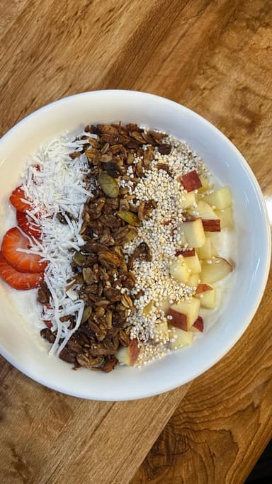 Yogur con Fruta