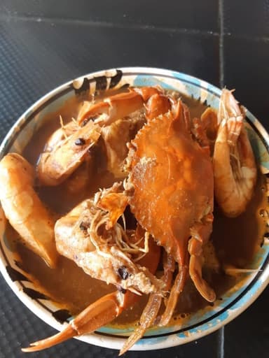 Especialidad Sopa de Mariscos