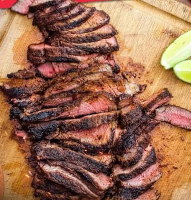 4 Tacos de Sirloin al Carbón