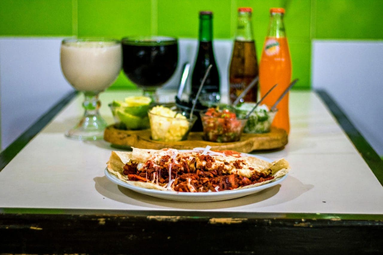 Taco de Sirloin con Tortilla de Harina