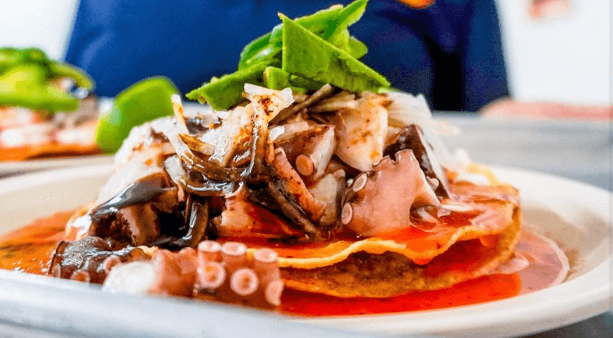 Tostada de Pulpo