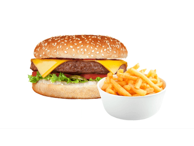 Hamburguesa con Papas