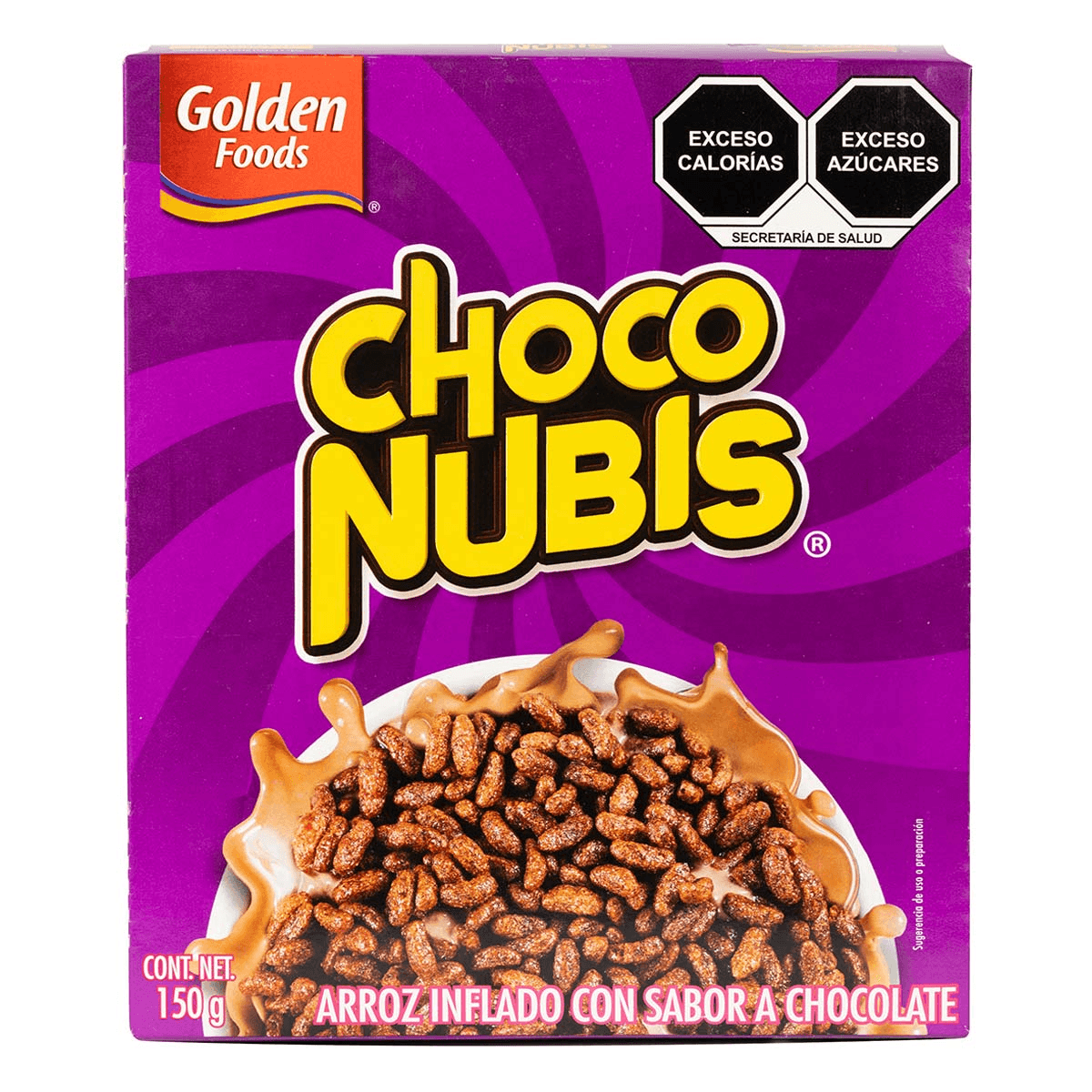 Cereal Golden Foods Choco Nubis 150 Gramos