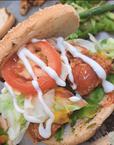 Hamburguesa Cruji