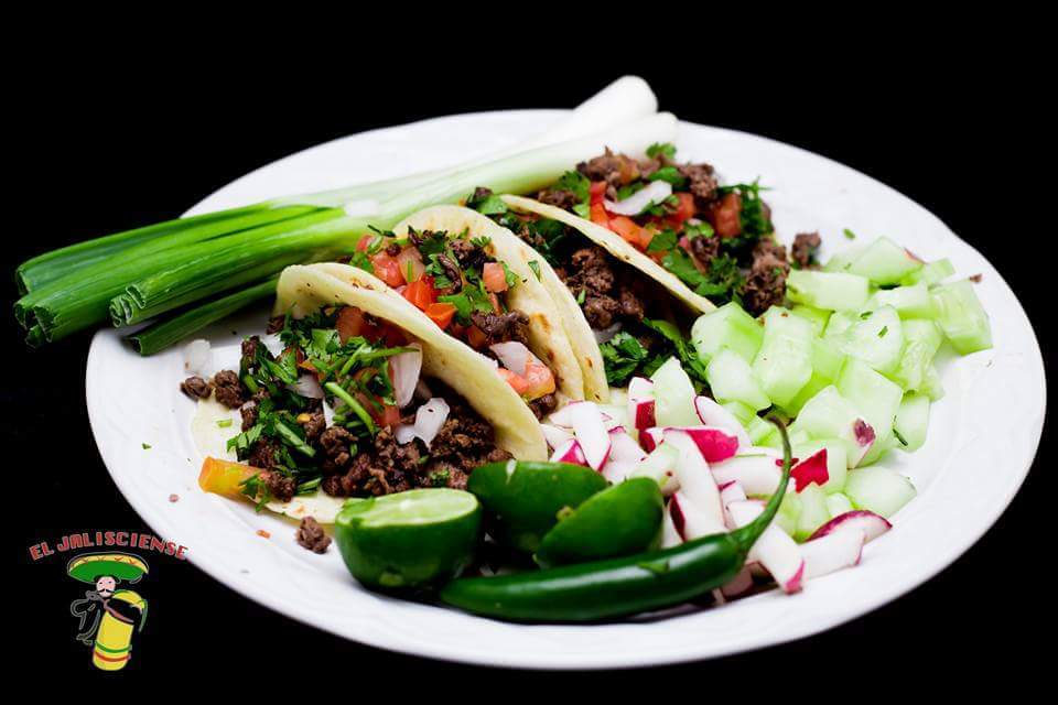 4 TACOS DE BISTECK DE HARINA