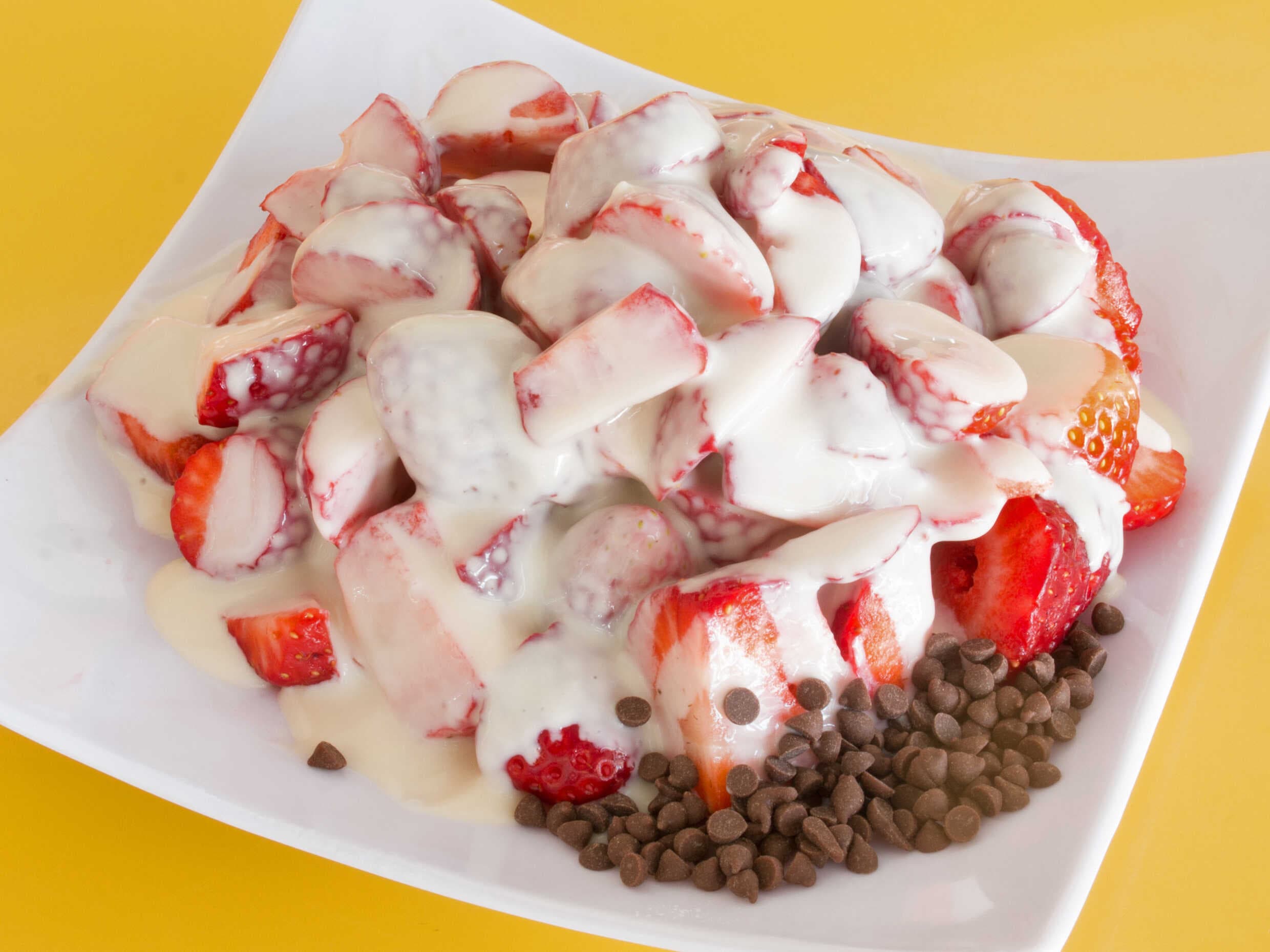 Fresas con Crema