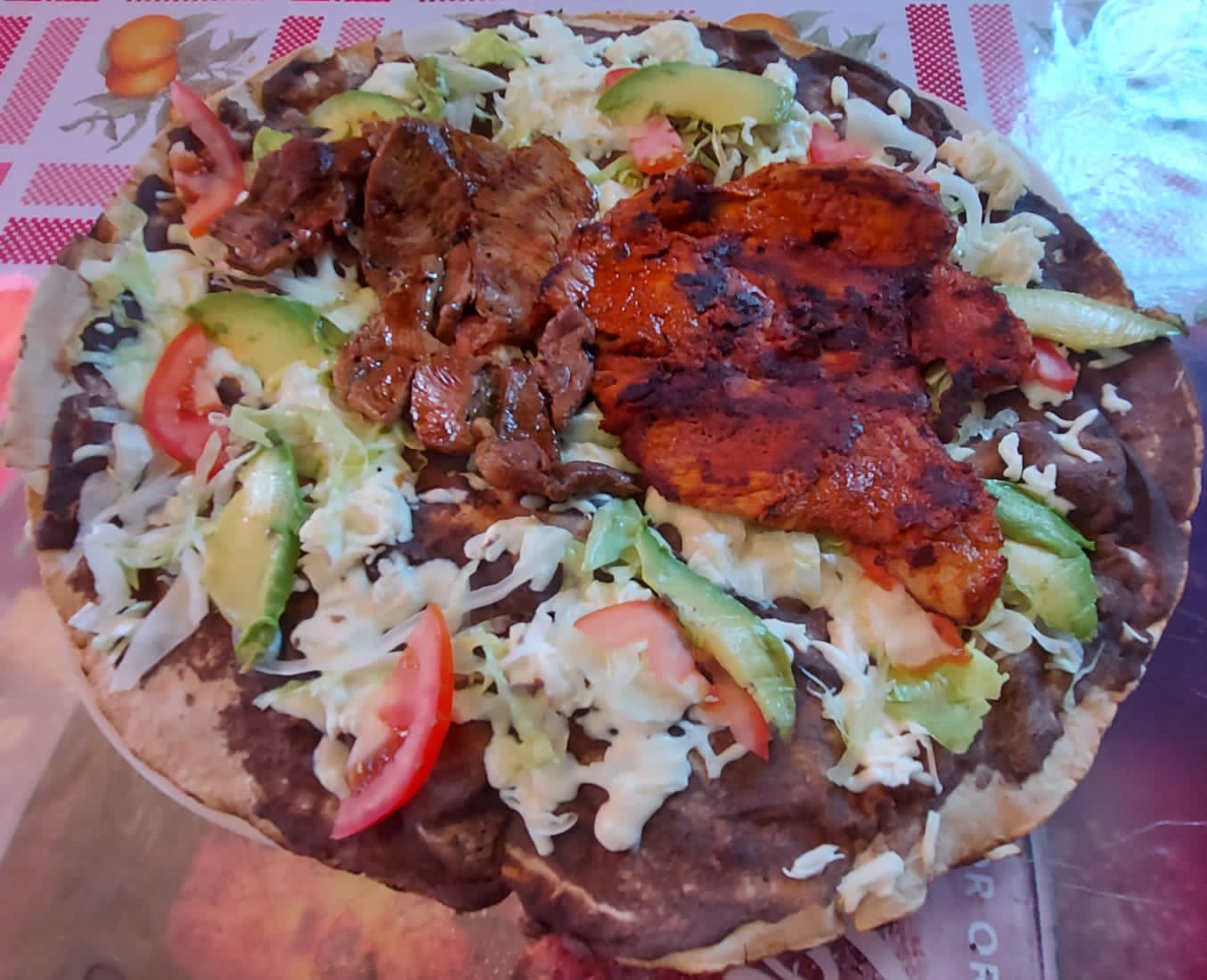 Tlayuda Costilla