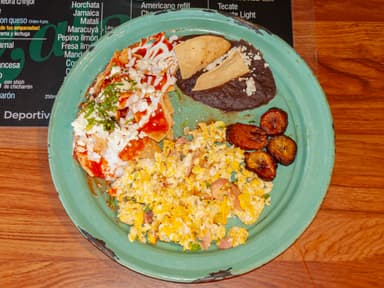 Huevos con Tocino