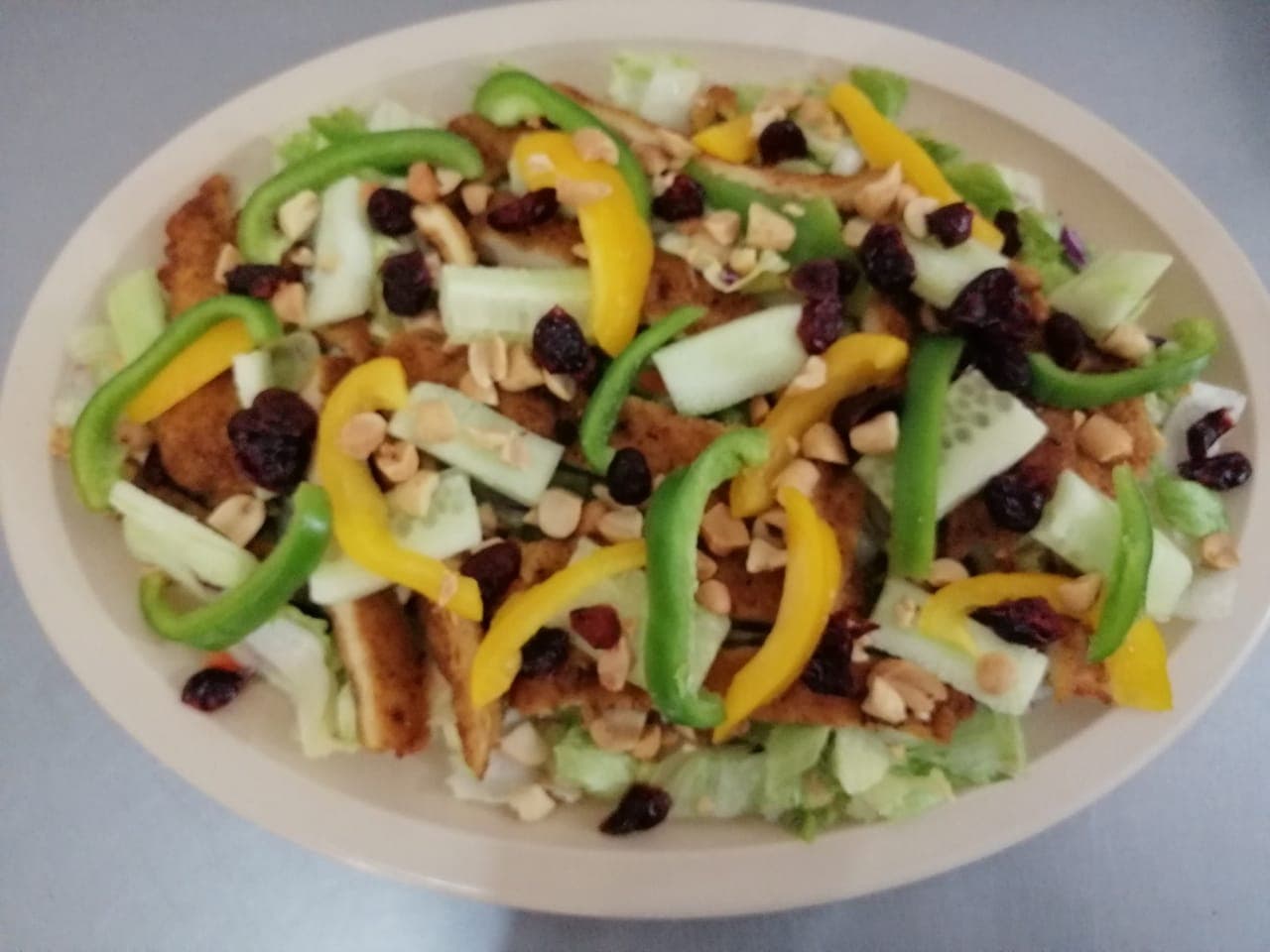 Ensalada con Pechuga Asada