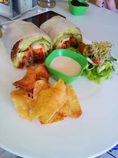 Wrap de Fajitas de Res