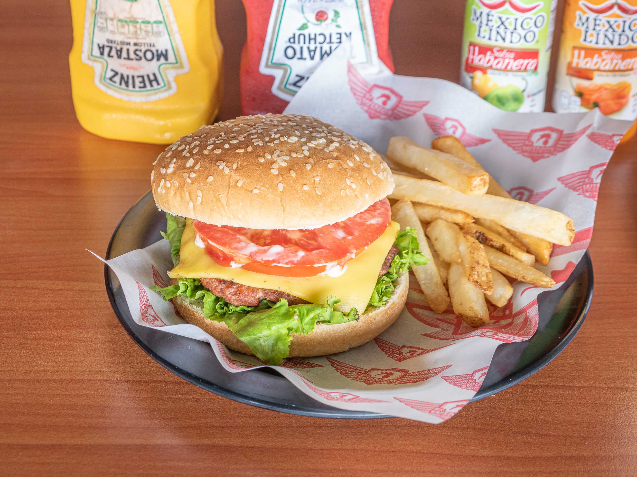 HAMBURGUESA DE POLLO