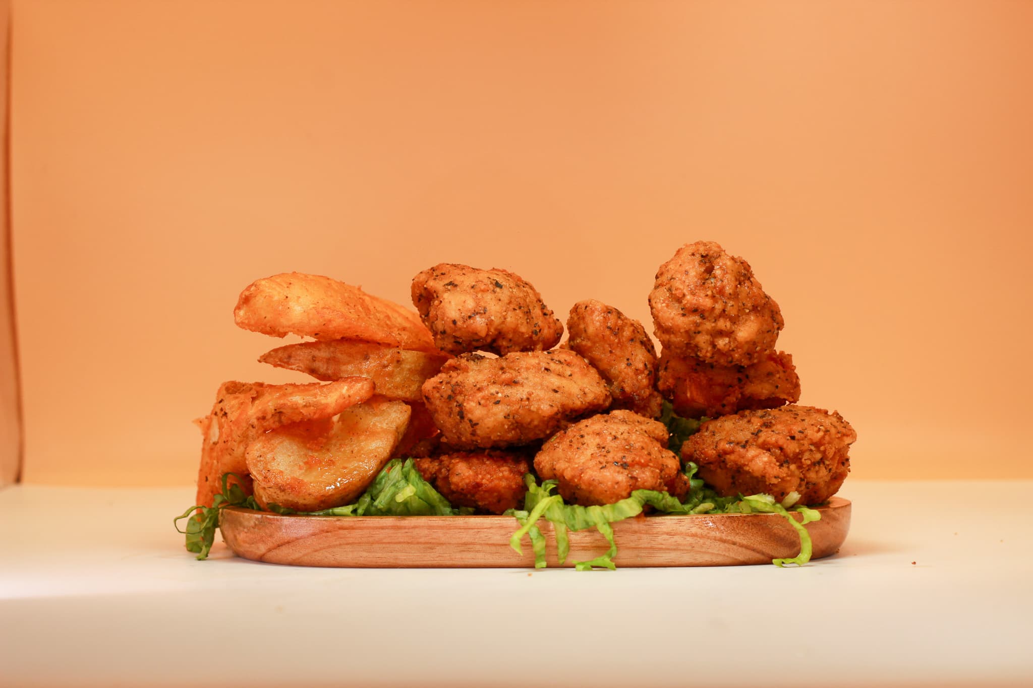 Boneless con Papas
