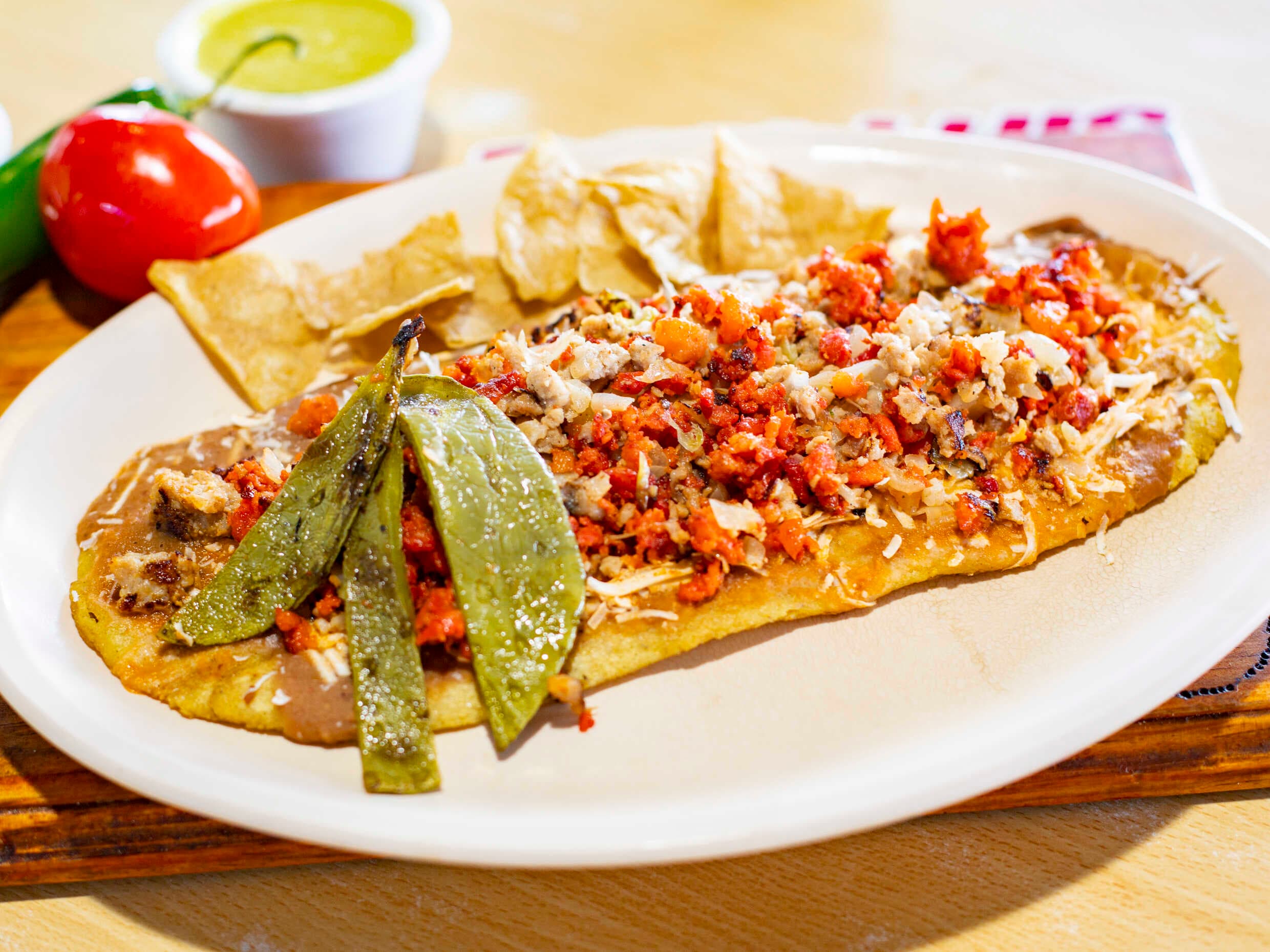 Huarache de Chorizo argentino