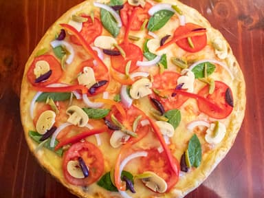 Pizza Vegetariana Familiar