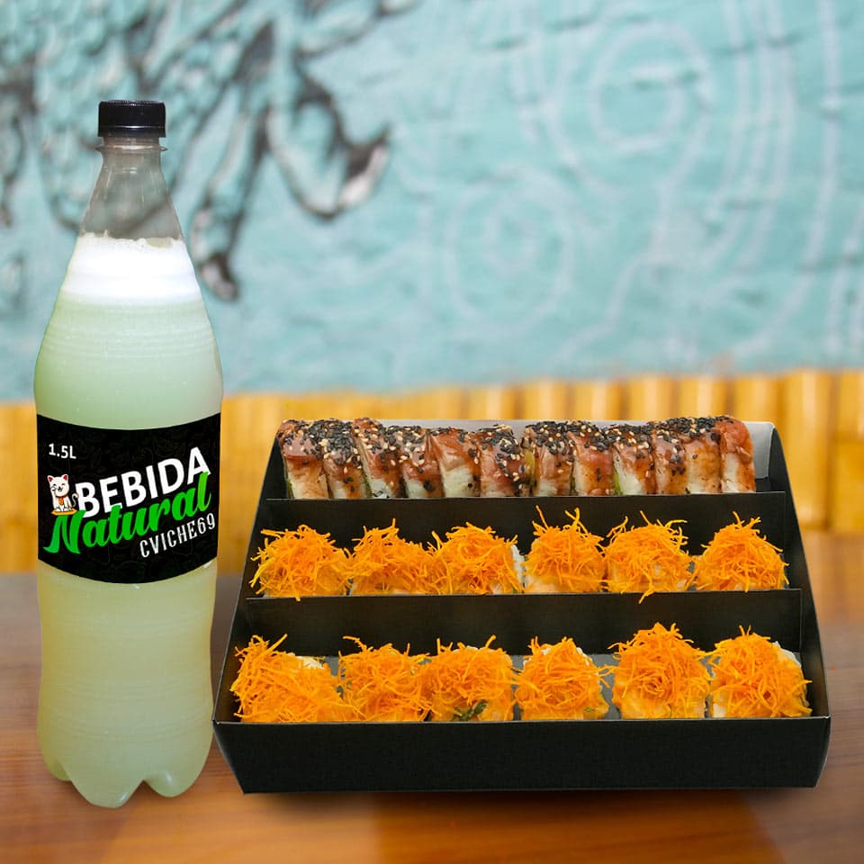 24 Makis y Bebida Natural