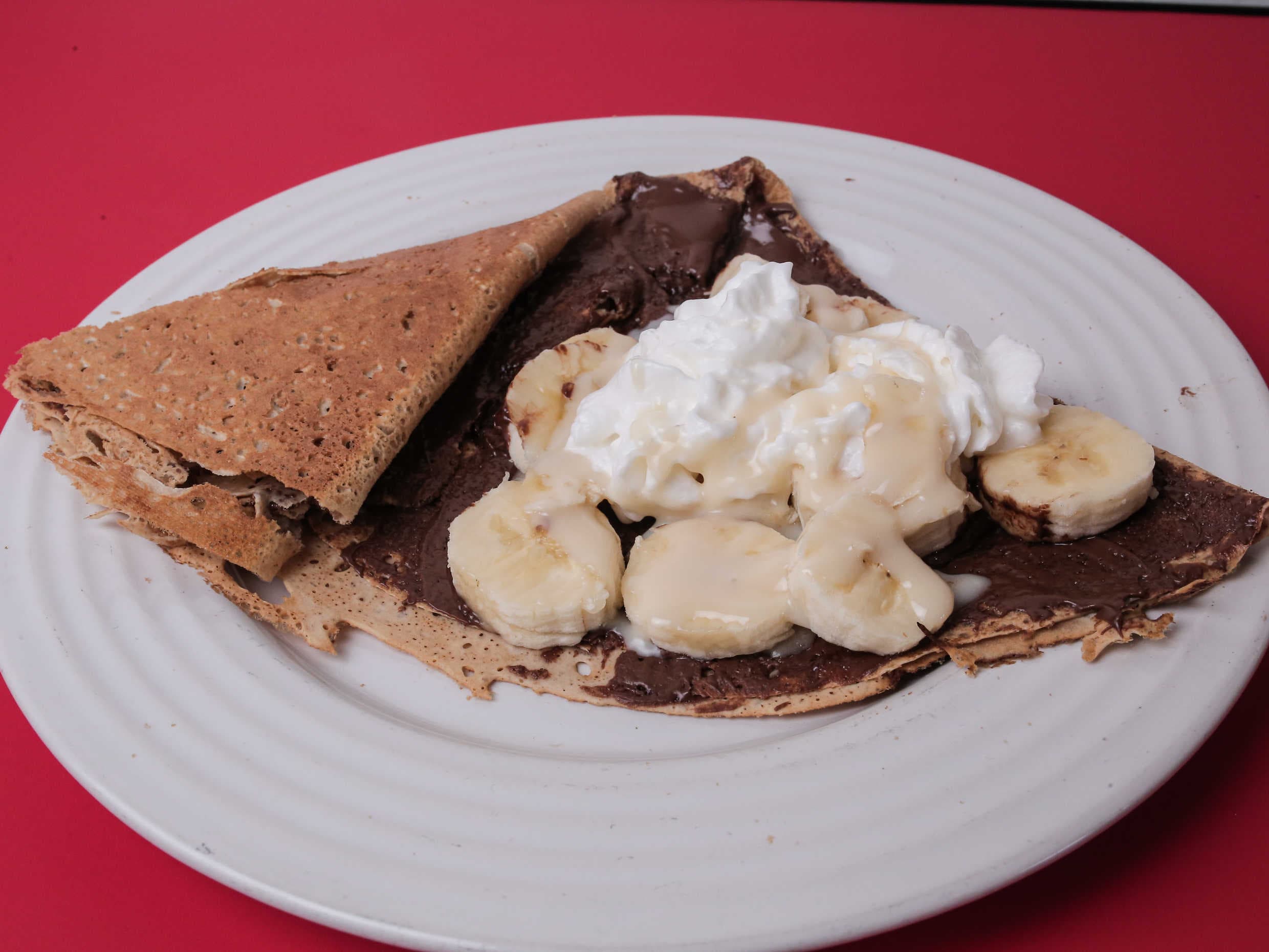 Crepa de Nutella con Plátano