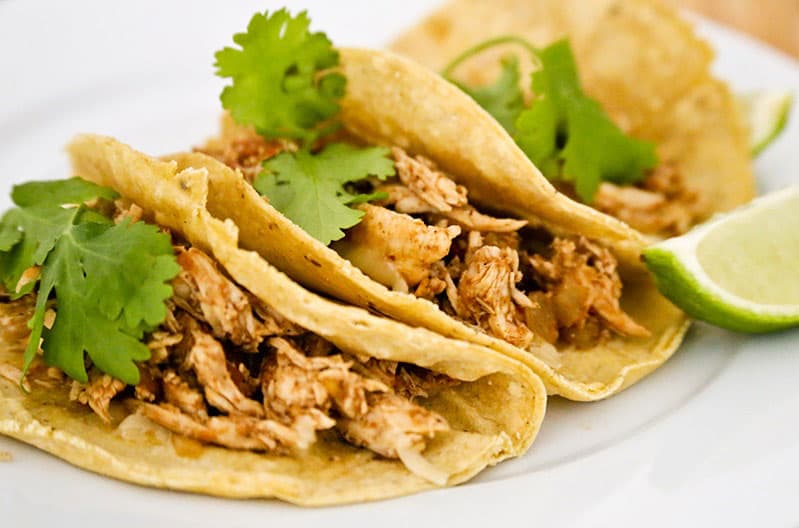 Taco De Pollo Grande