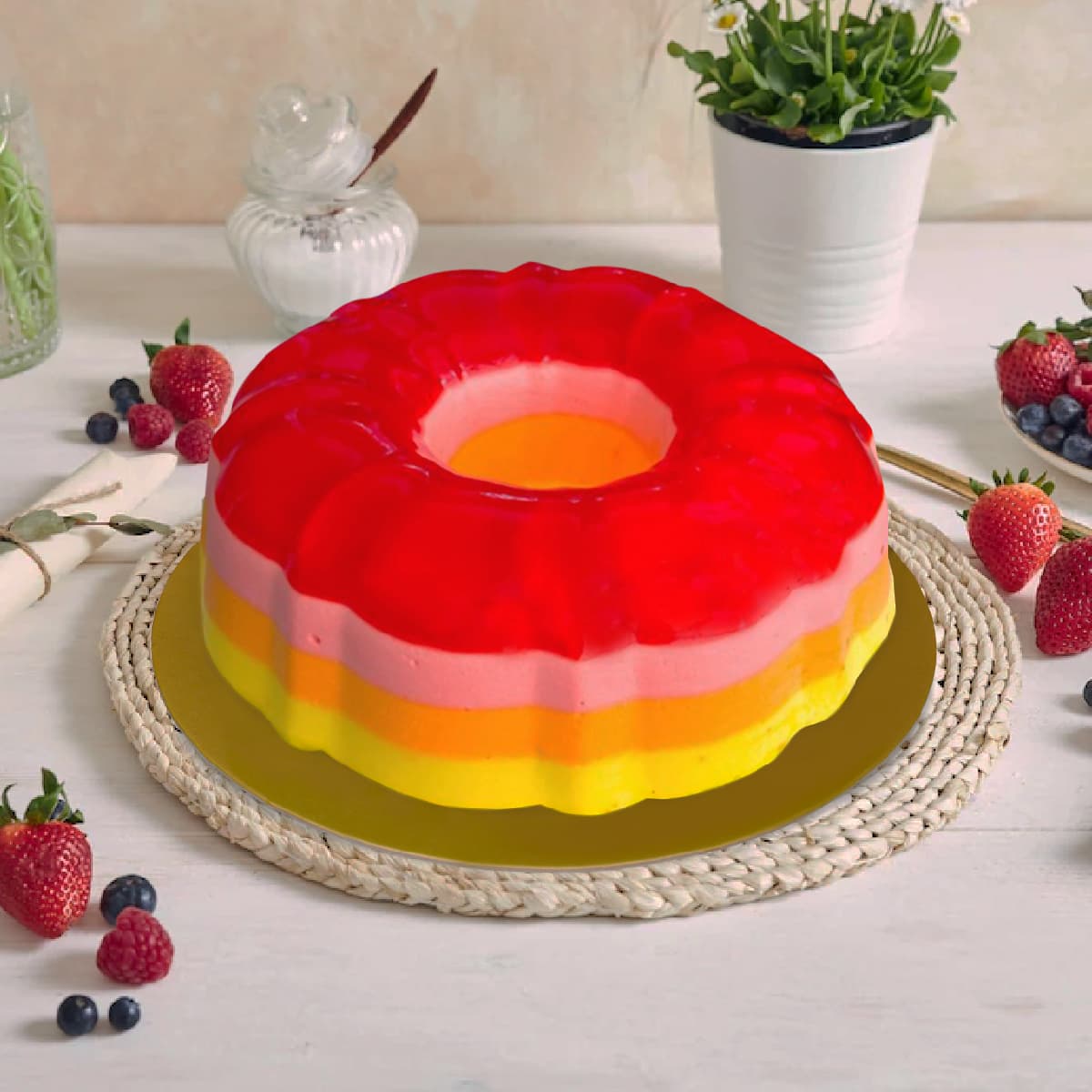 Torta Helada Flor