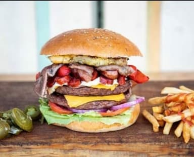 Hamburguesa Super Max Recia