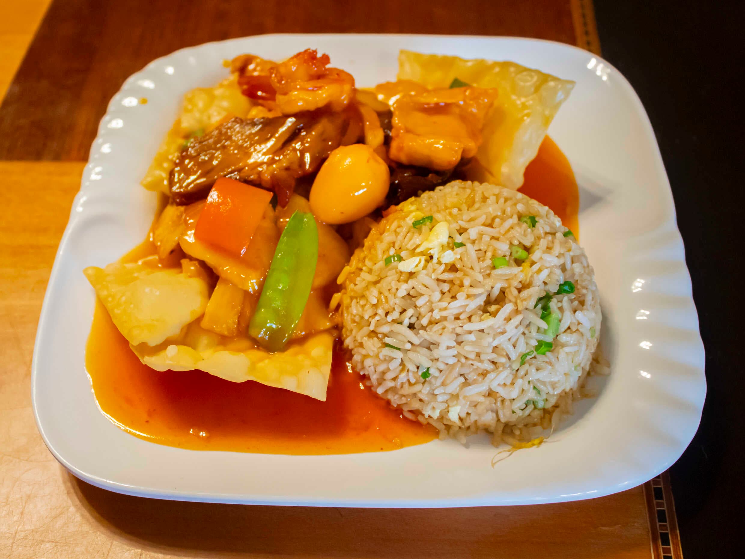 Kam Lu Wantan Menú