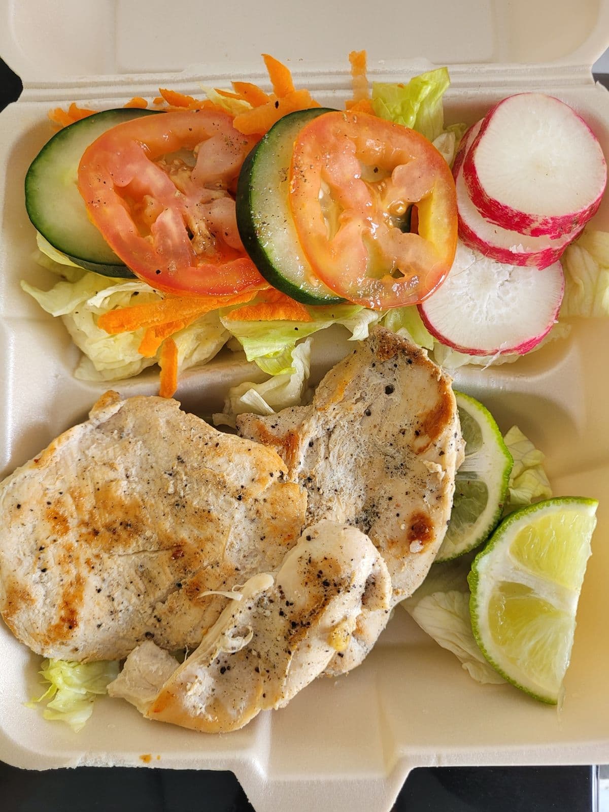 Pechuga de pollo a la plancha