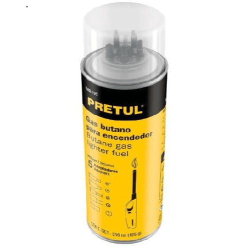 Lata De Gas Butano Para Encendedor 216ml
