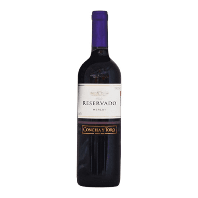 VINO TINTO CONCHA Y TORO RESERVADO MERLOT 750 ML