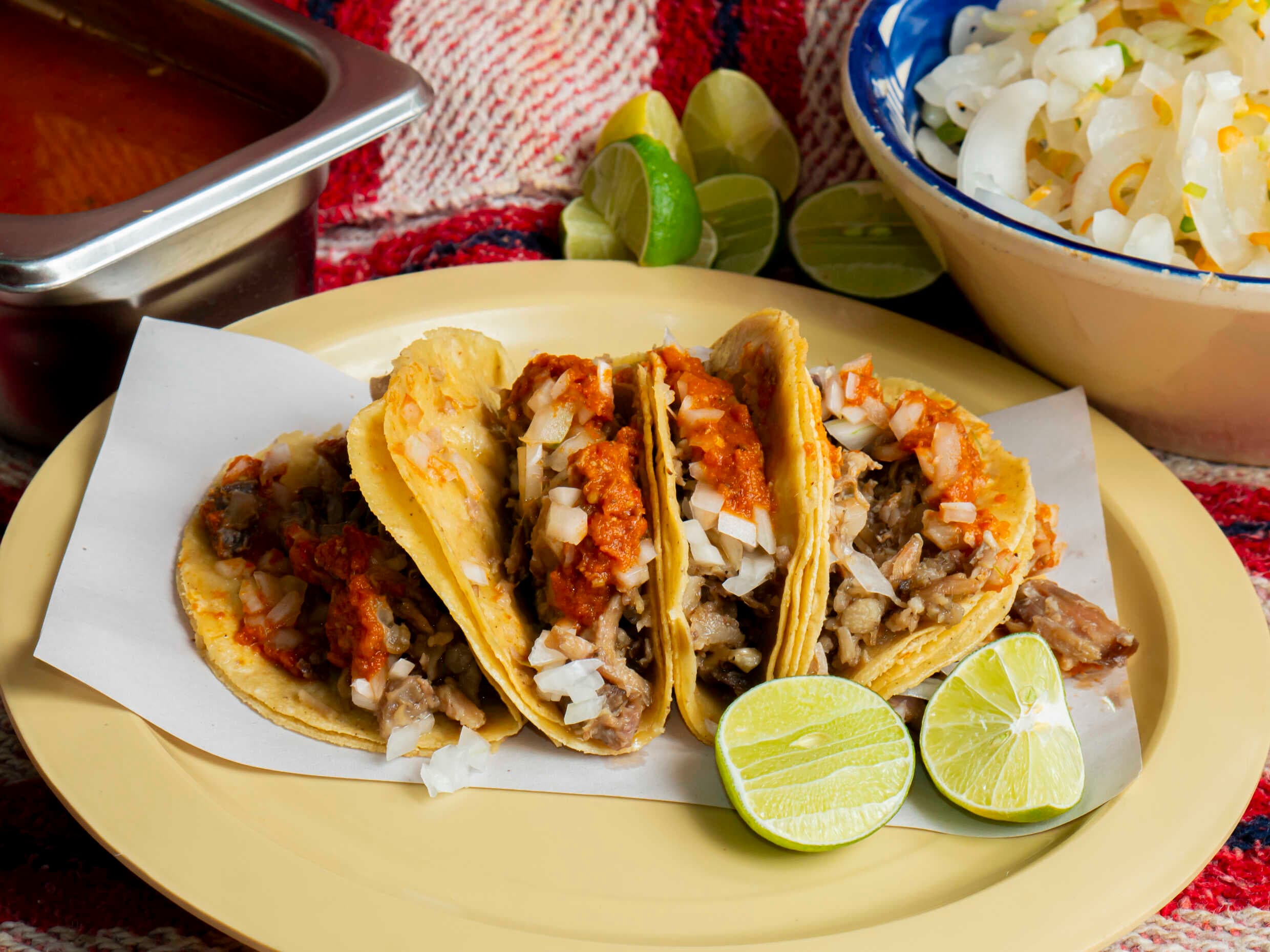 Orden De 5 Tacos Maciza