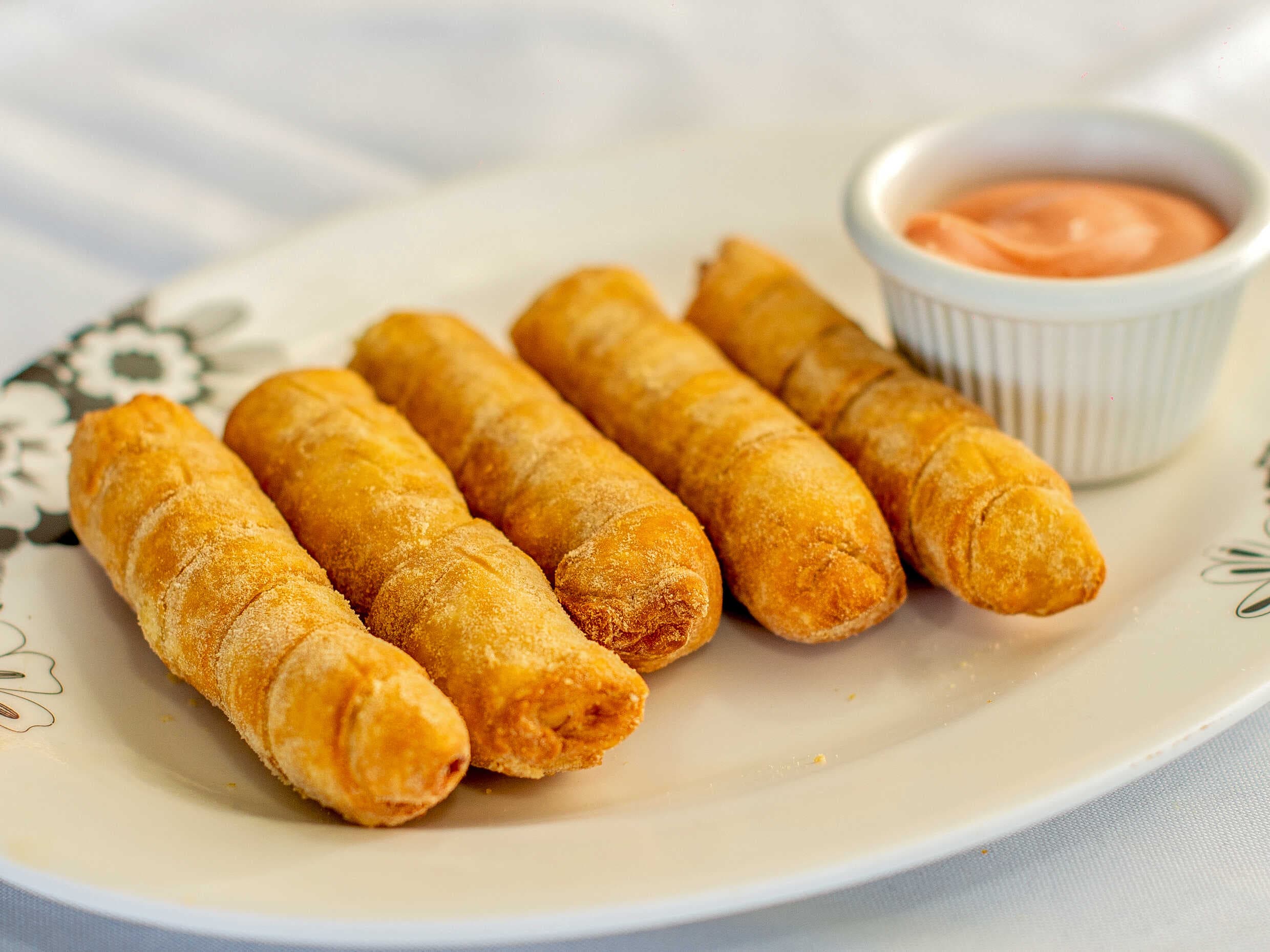 Palitos de queso + Hamburguesa de Carne
