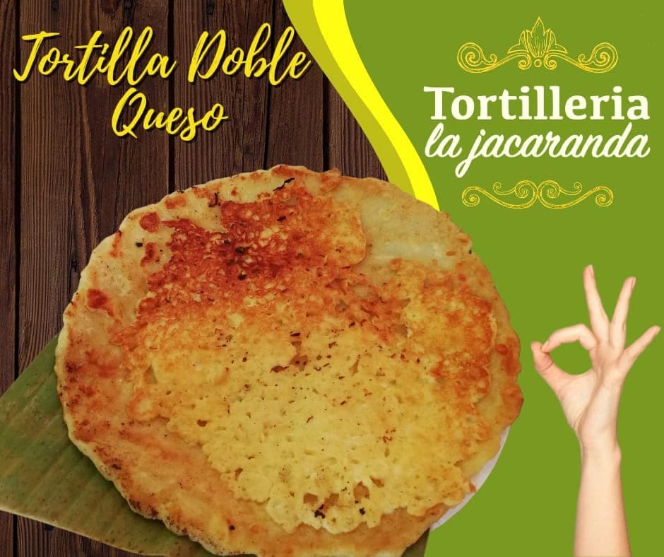 Tortilla con Doble Queso