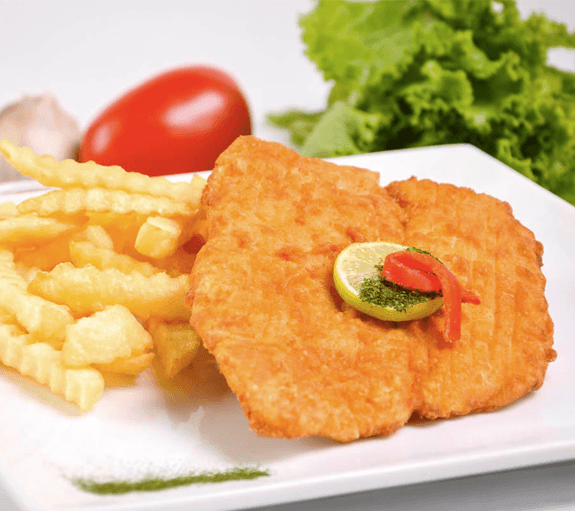 Pechuga de Pollo Apanada