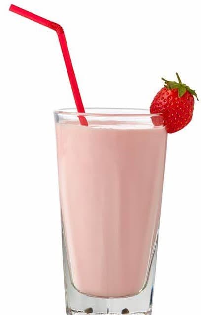 Jugo de Fresa en Leche de !4 oz