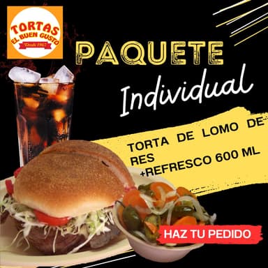 Combo-Individual, Torta Lomo de Res