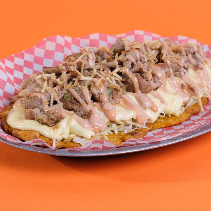 Patacón con Cerdo