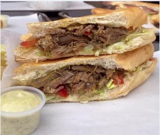 Sándwich Carne