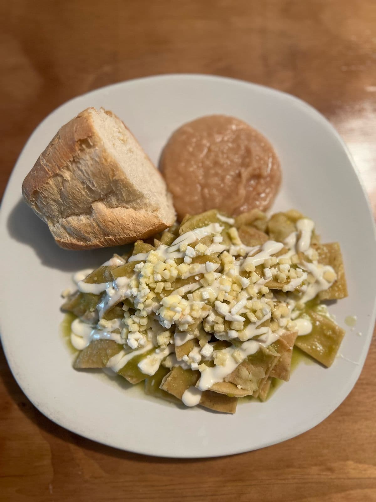Chilaquiles Poblanos🌶️🌶️