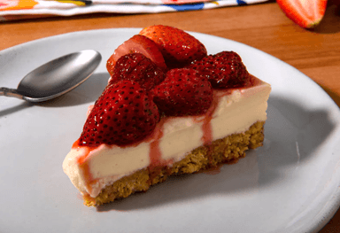 Ceesecake con fresas