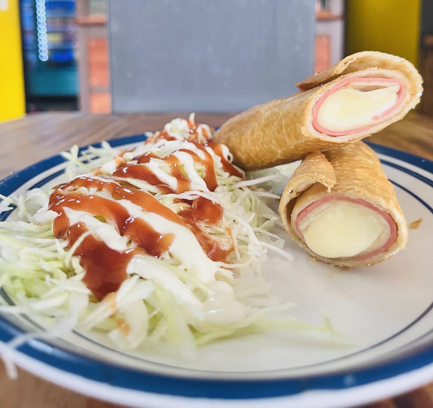 Taco Jamón y Queso