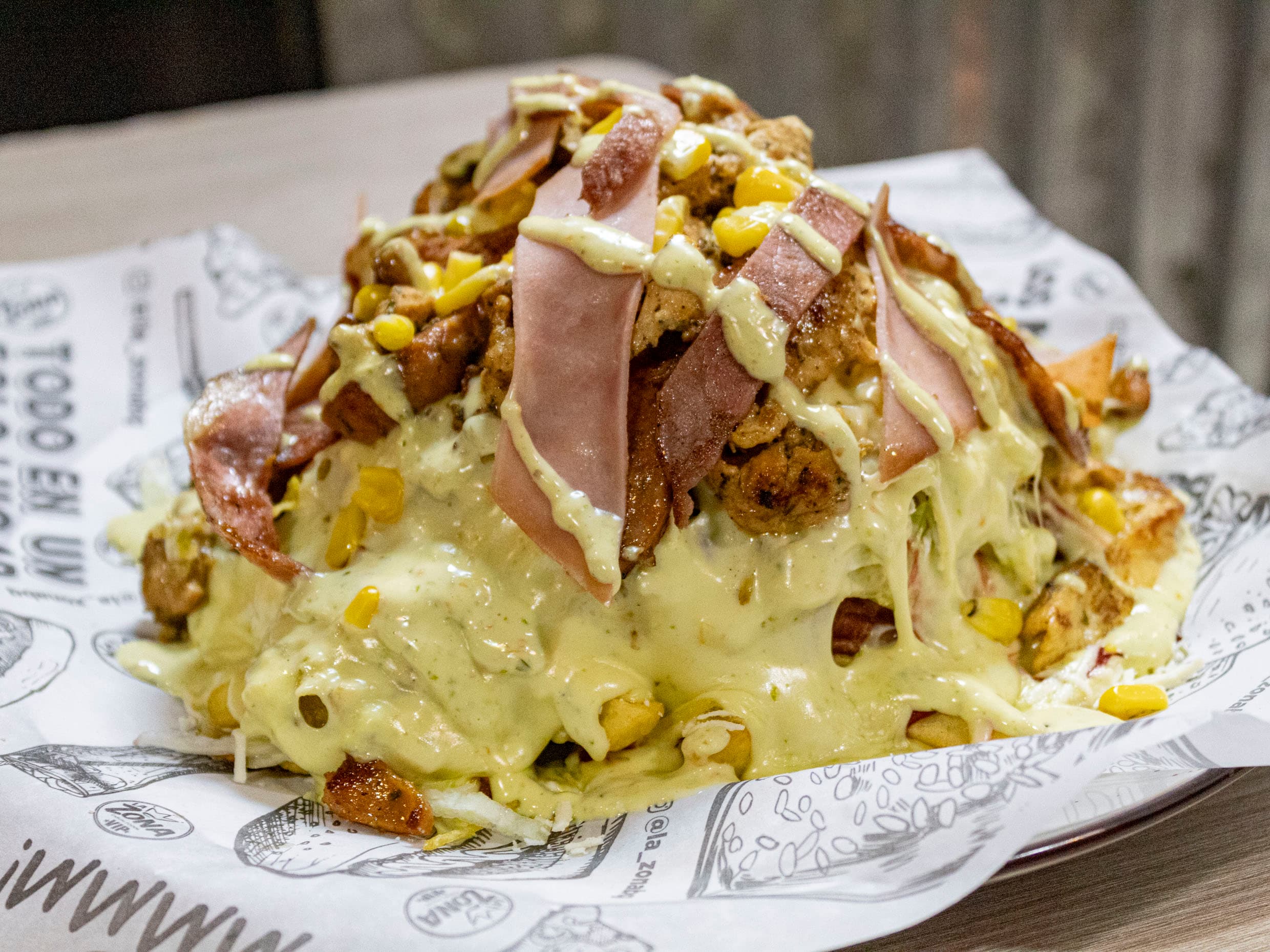 Salchipapa Especial La Zona