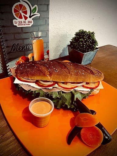 Baguette de Fajitas de Res