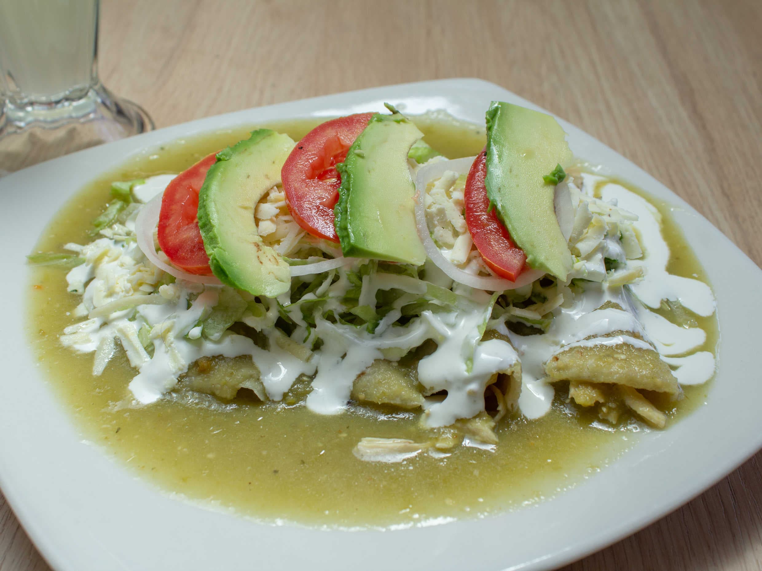 Enchiladas Verdes