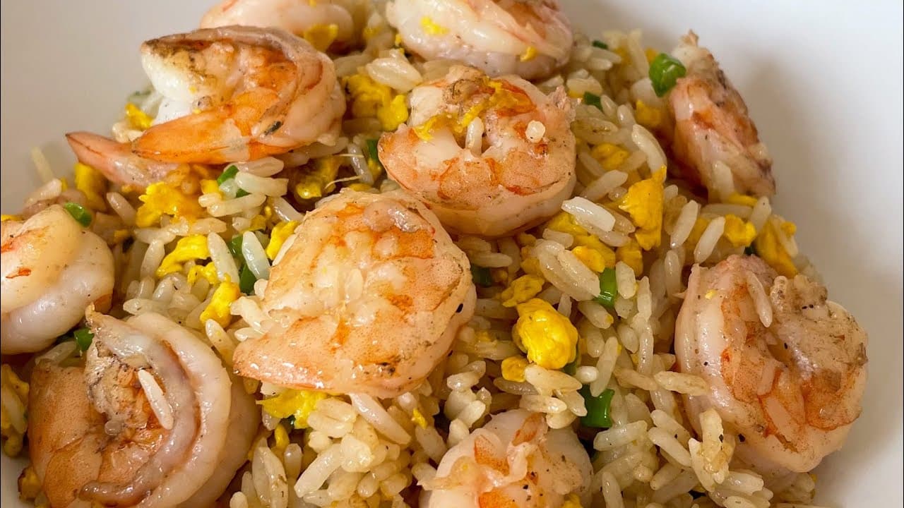 Arroz Chaufa con Langostinos