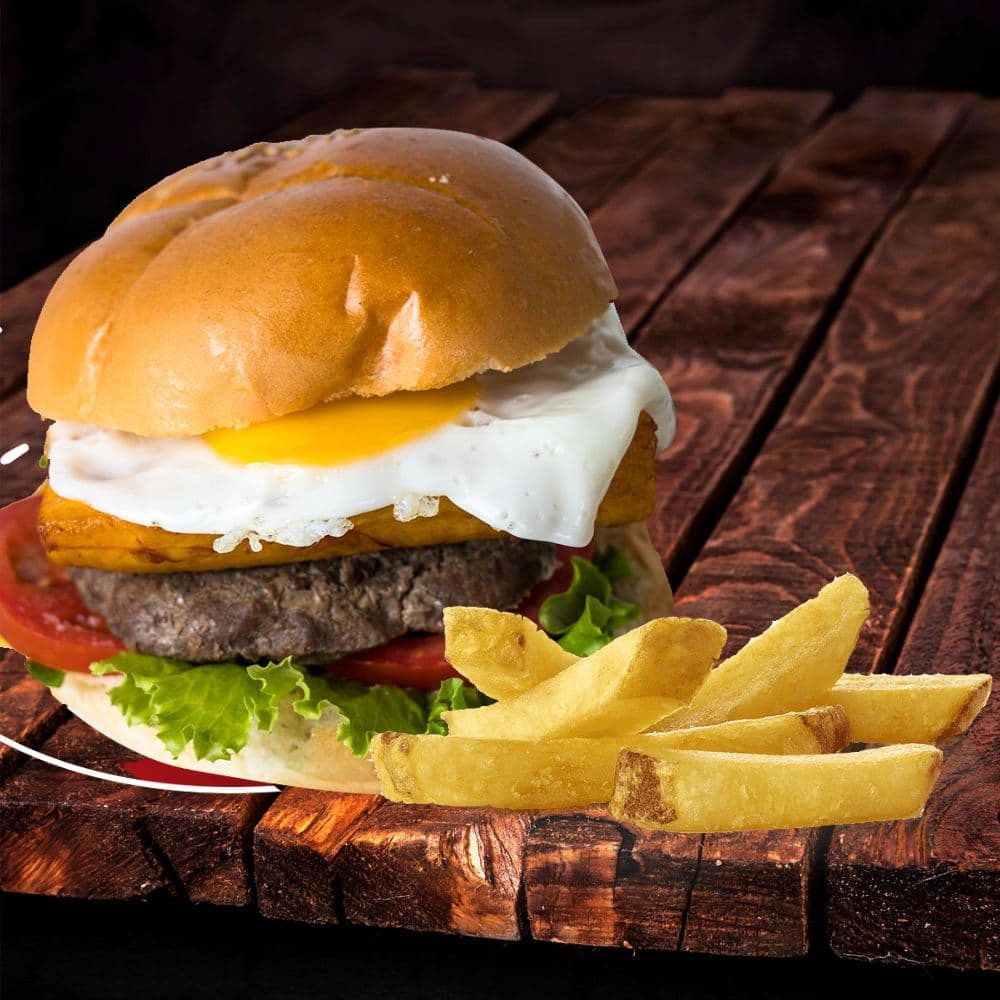 Hamburguesa A lo Pobre