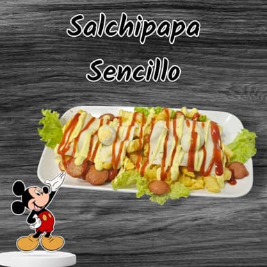 Salchipapa Sencillo