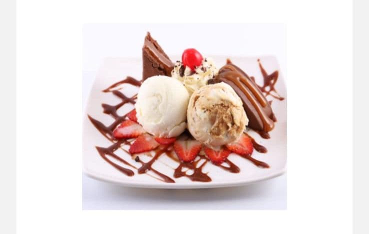 Copa Brownie con Helado