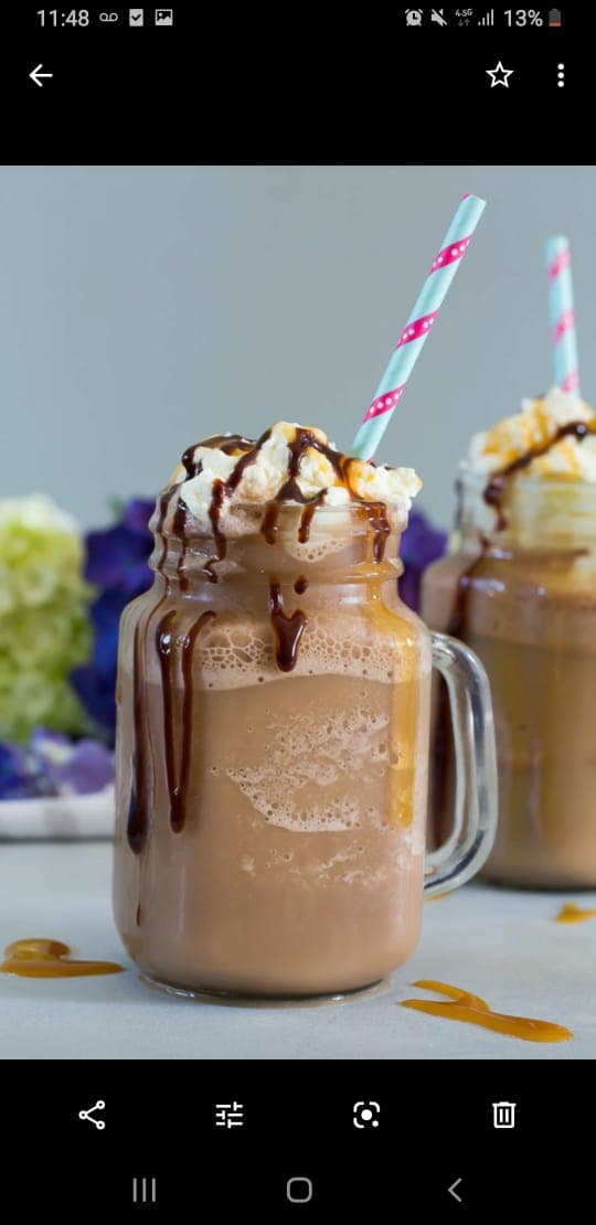 Frappé de Mazapán