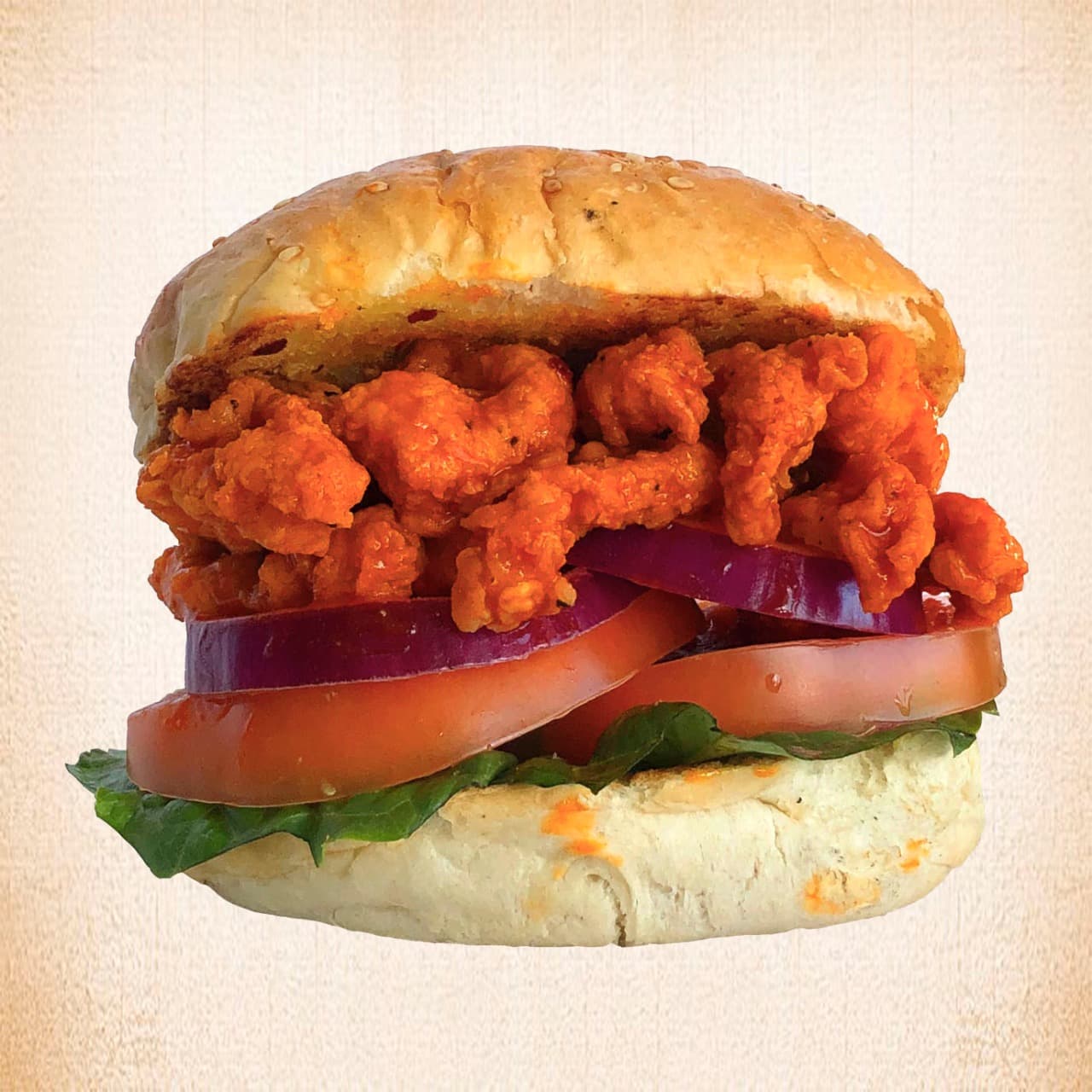 Boneless Hot Burguer