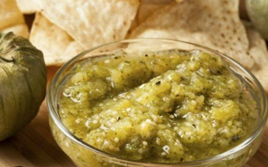 Chicharron en Salsa Verde